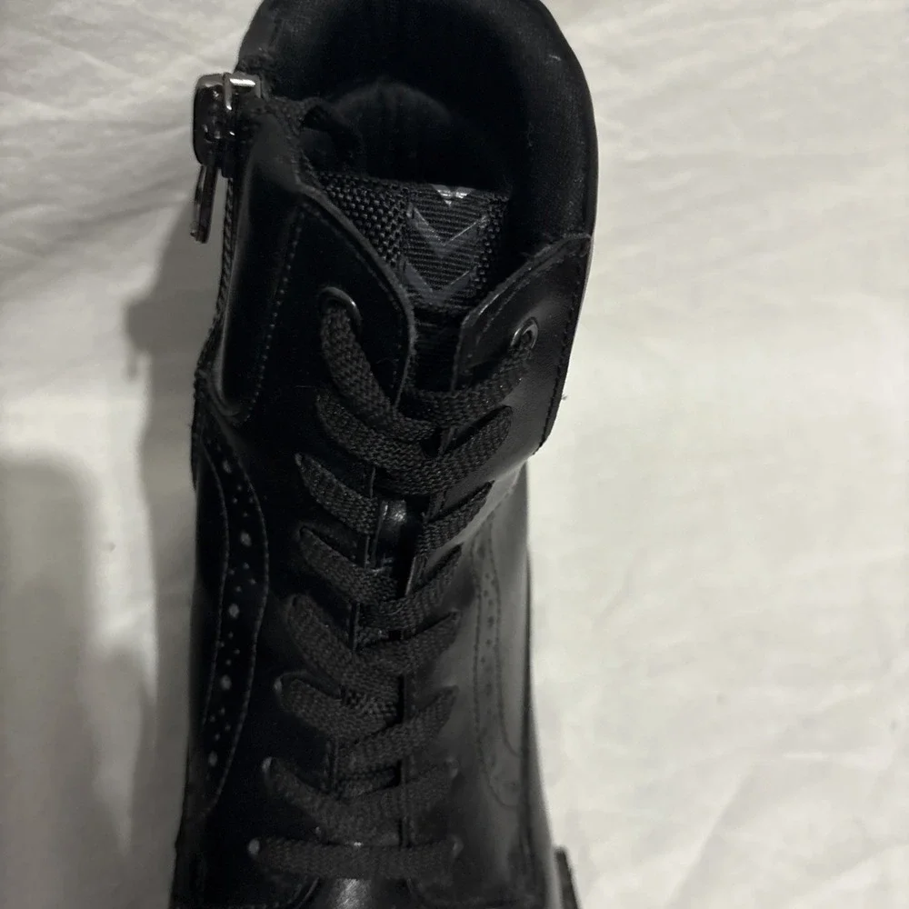 INC International Tull Cap-Toe Boots Shoes‎ BLACK  Shoes SZ 10